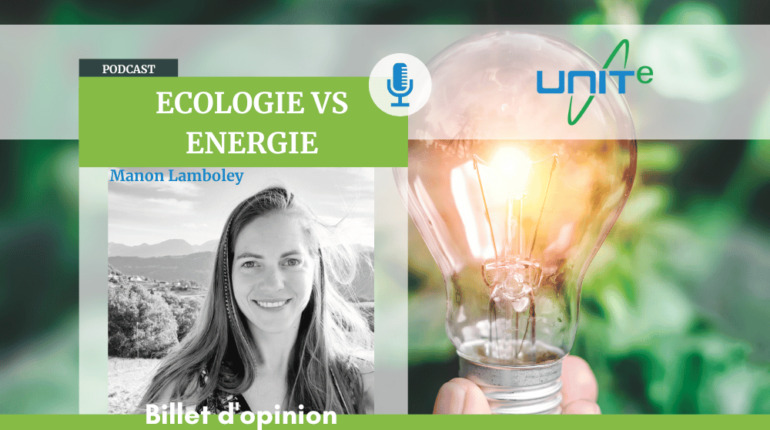 Ecologie & energie les réflexions de Manon Lamboley