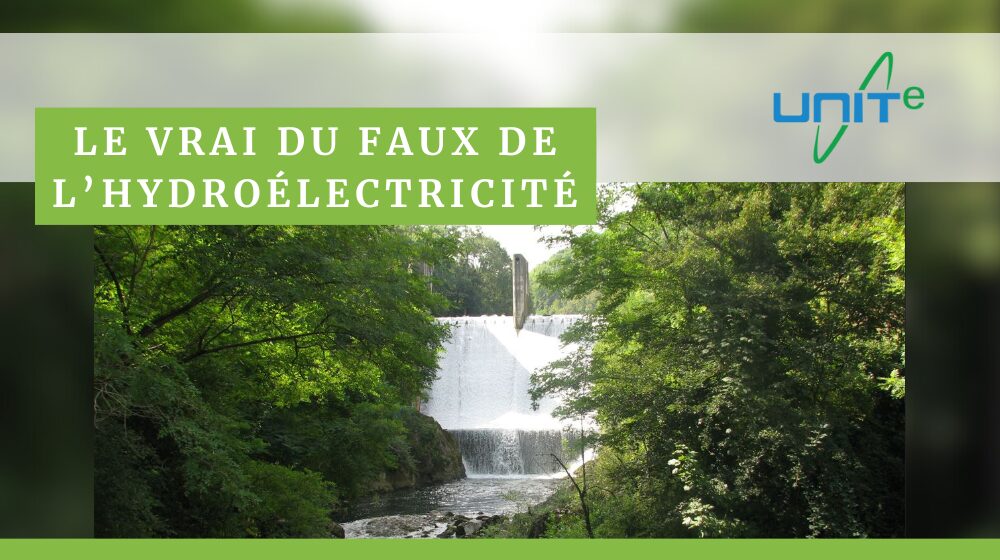 Fake news et hydroélectricité - barrage de Castillon