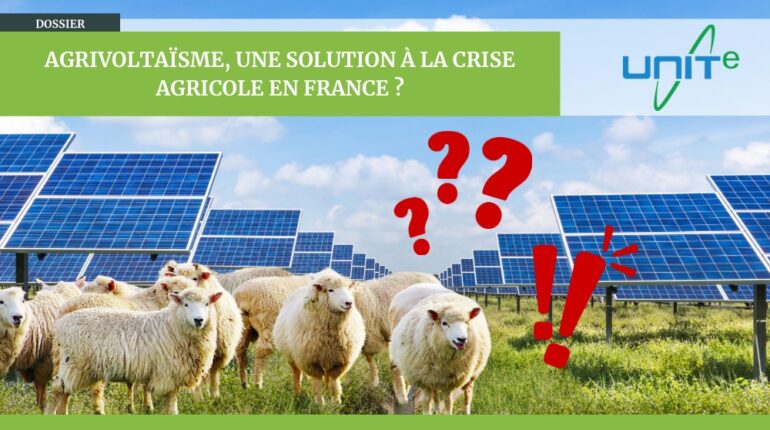 Agrivoltaïsme et crise agricole en France, une solution ?