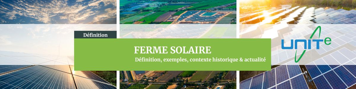 Ferme solaire definition